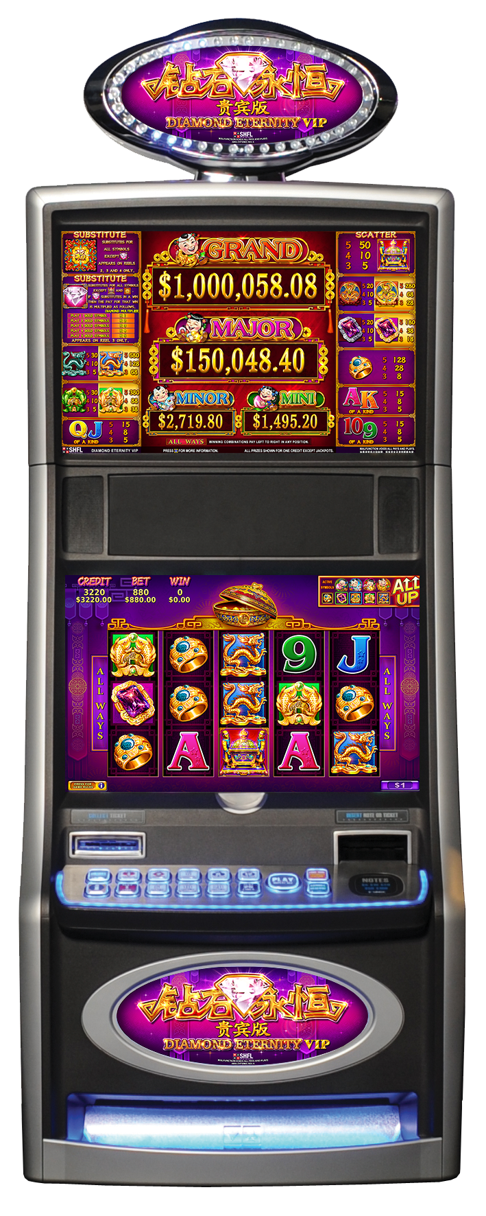 DFDC Diamond Eternity VIP Cabinet